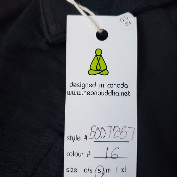 NWT Neon Buddha Black Blazer/Jacket with Pockets and Statement Buttons in Size S - Picture 11 of 11